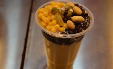 【美茶樂芒果雙皮奶團購】青島美茶樂團購3.9元_糯米甜點飲品團購